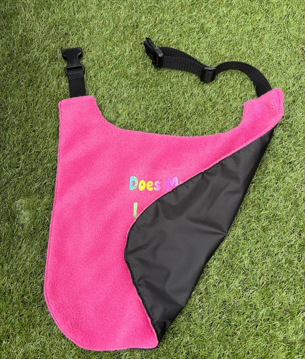 Large Breed Waterproof Dog Bib / Does my bum look big in this