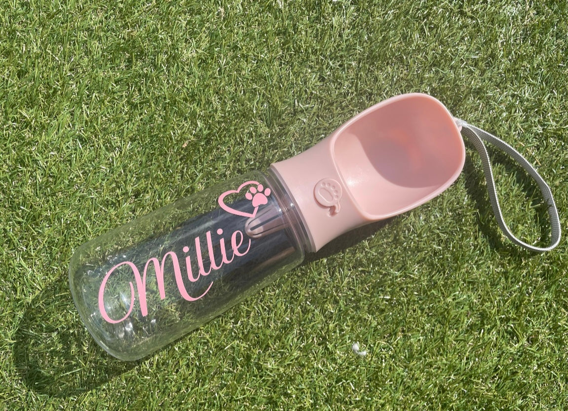 Personalised Dog Water Bottle