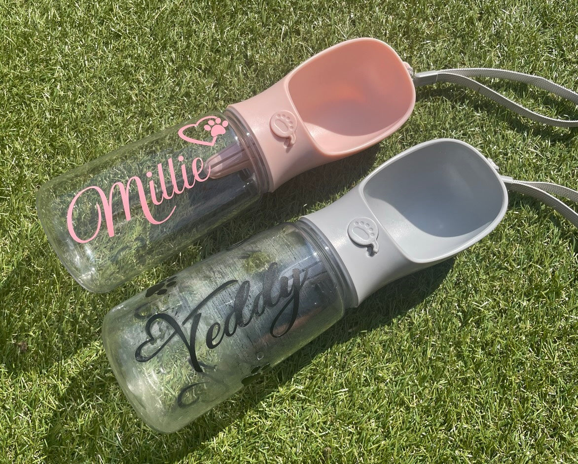 Personalised Dog Water Bottle