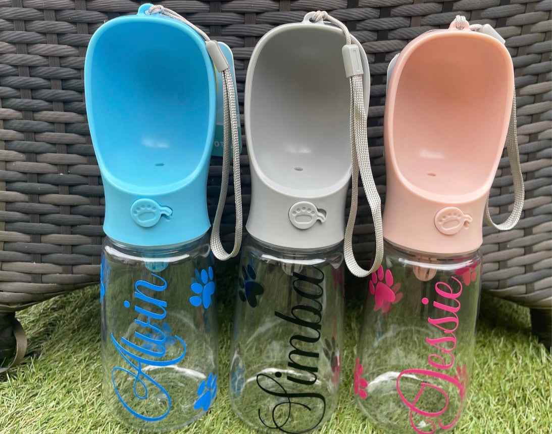 Personalised Dog Water Bottle