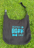 Large Breed Waterproof Dog Bib / Resting Bark Face