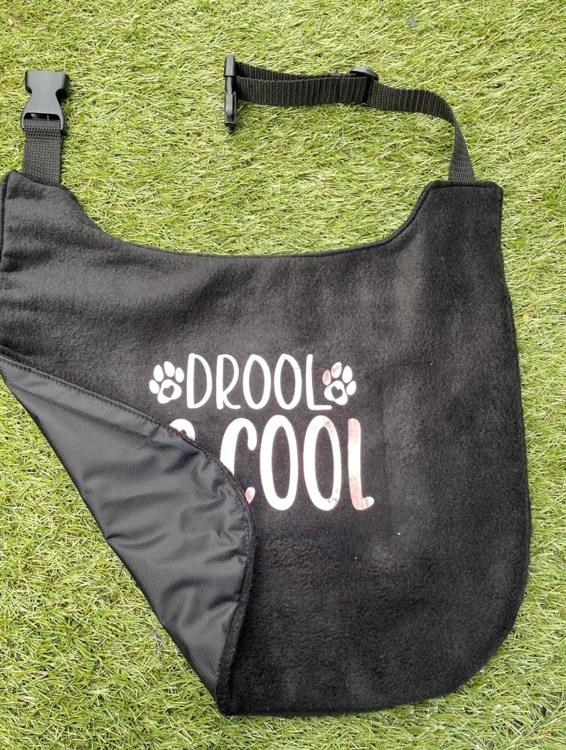Large Breed Waterproof Dog Bib / Drool Is Cool